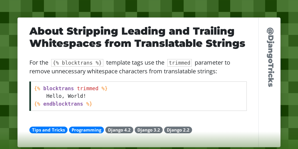 About Stripping Leading and Trailing Whitespaces from Translatable Strings