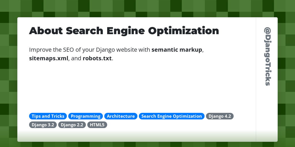 About Search Engine Optimization