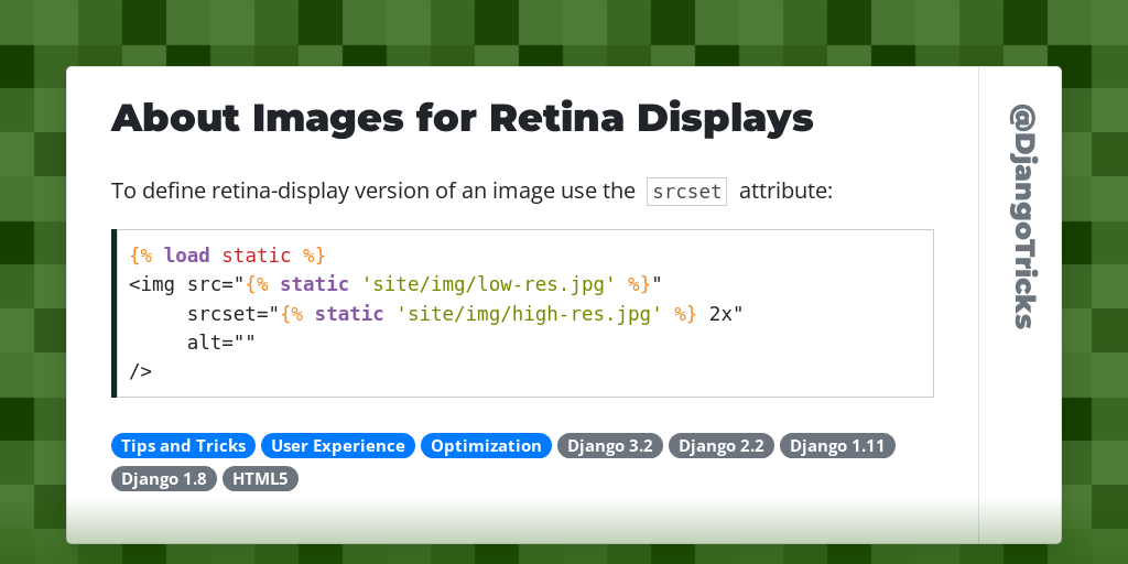 About Images for Retina Displays