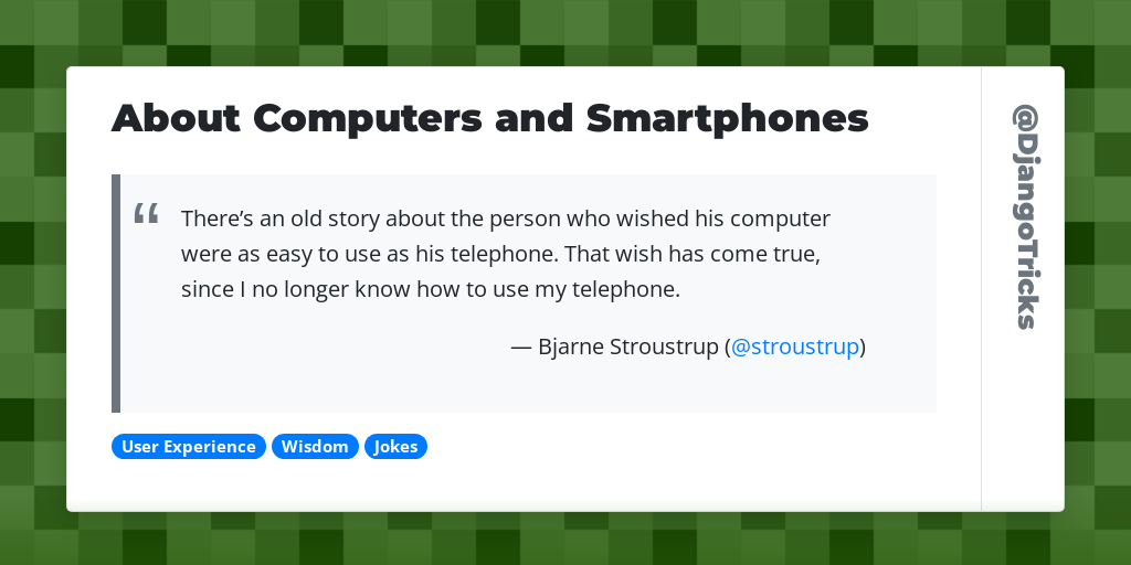 About Computers and Smartphones