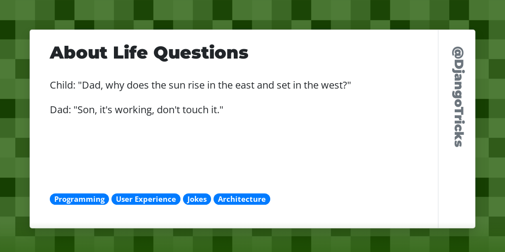 About Life Questions