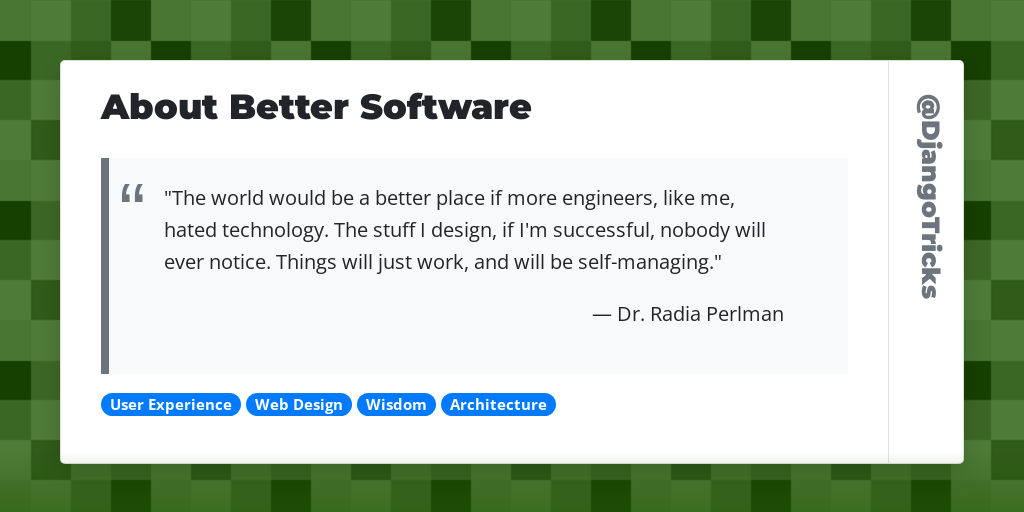 About Better Software