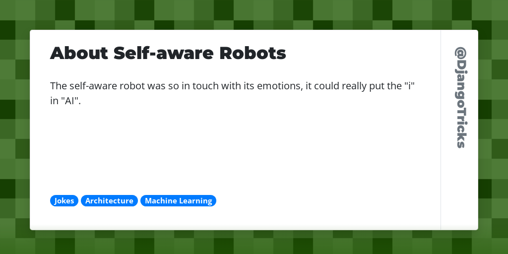 About Self-aware Robots