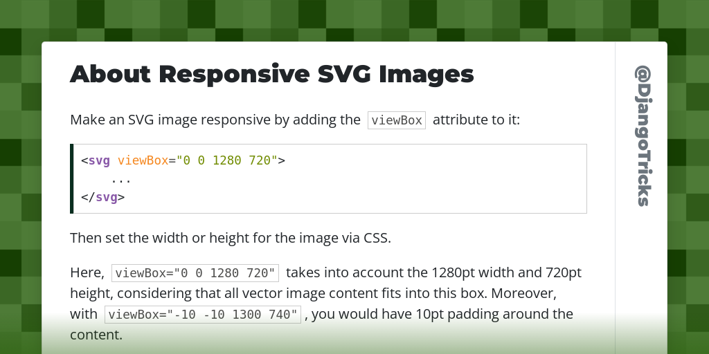 About Responsive SVG Images