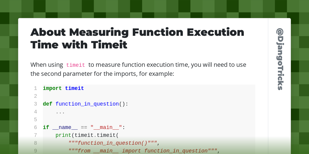 about-measuring-function-execution-time-with-timeit-djangotricks