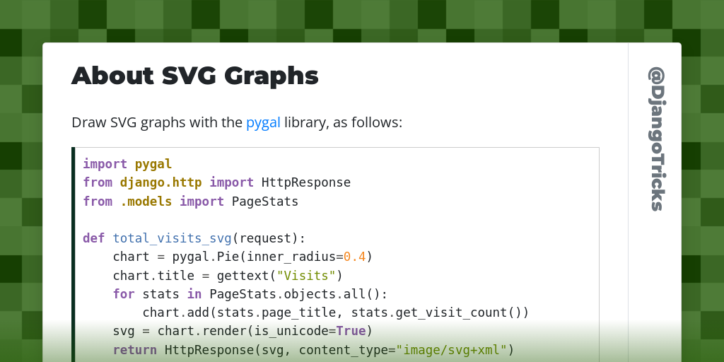 About SVG Graphs