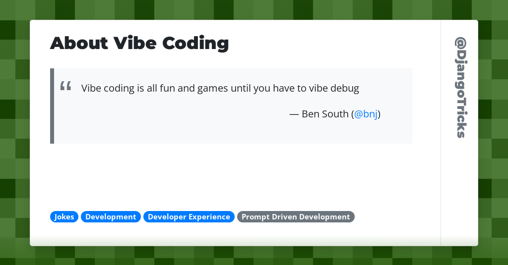 About Vibe Coding